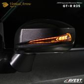 [Vertical Arrow Type]GT-R R35 ή ɥߥ顼 &С AVEST NISSAN