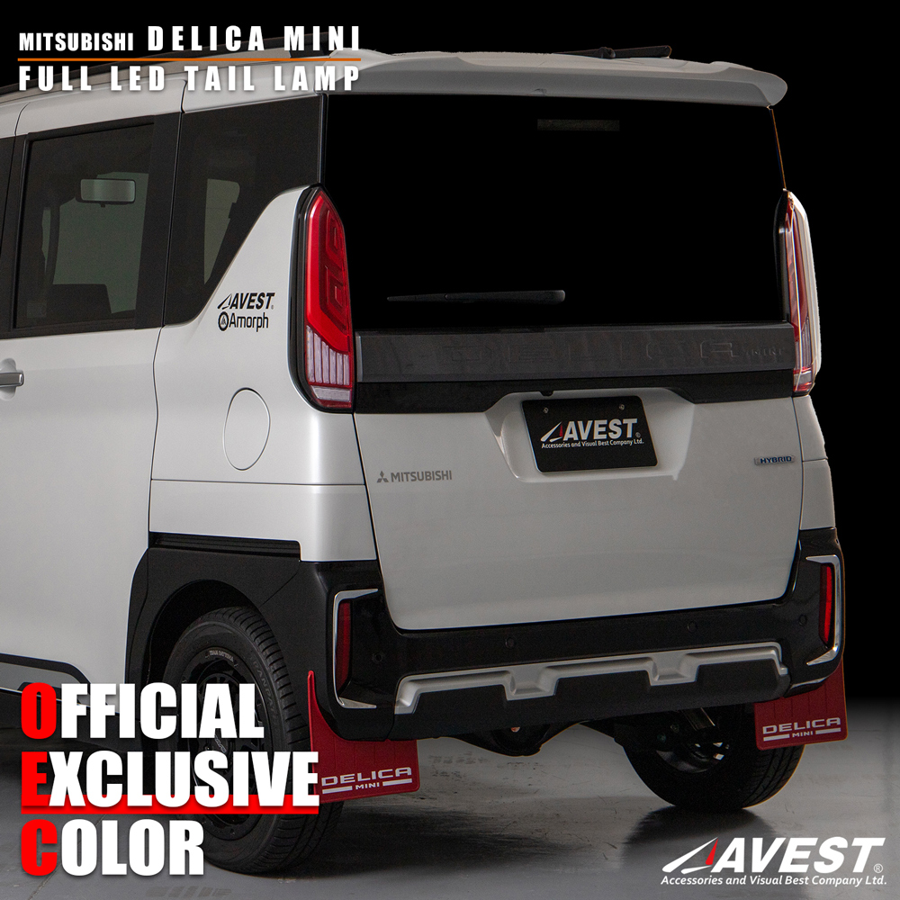 ���ե�����륵���ȸ��ꥫ�顼 �������å� MITSUBISHI DELICA MINI �ե�LED �ơ������ �ǥꥫ�ߥ� �ơ���饤�� E�ޡ������� �ݰ´��Ŭ�� 1ǯ�ݾ�