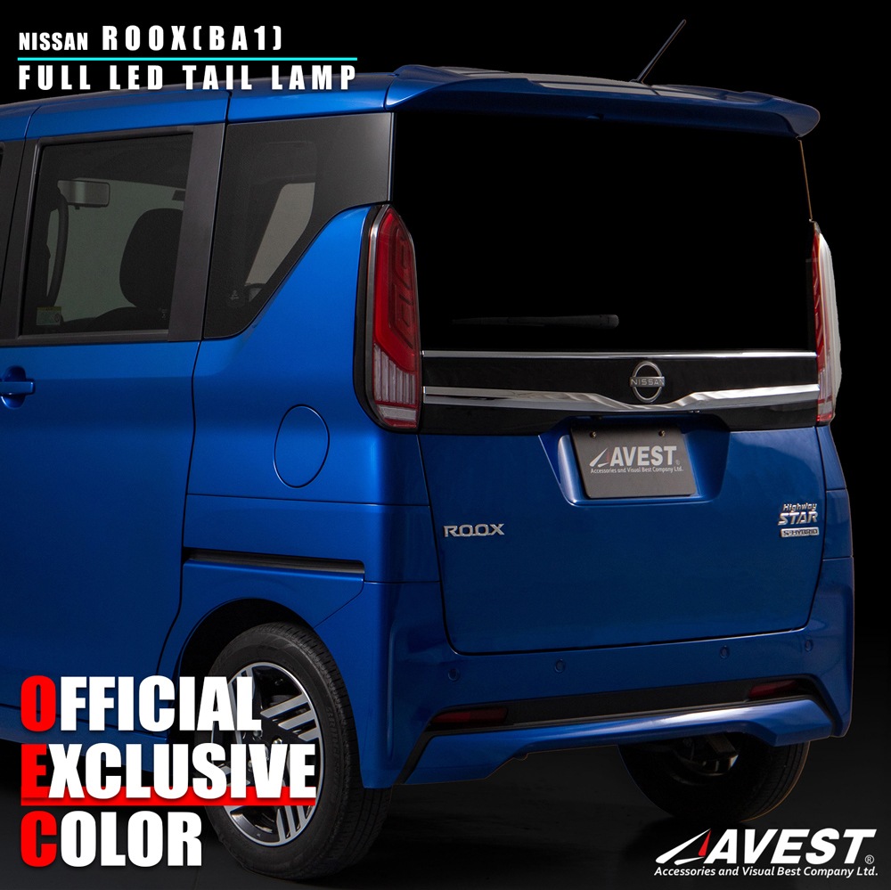 ���ե�����륵���ȸ��� �������å� �롼���� �ե�LED �ơ������ �ơ���饤�� NISSAN ROOX BA1 B4�� 40�� E�ޡ����� �ݰ´��Ŭ�� 1ǯ�ݾ�