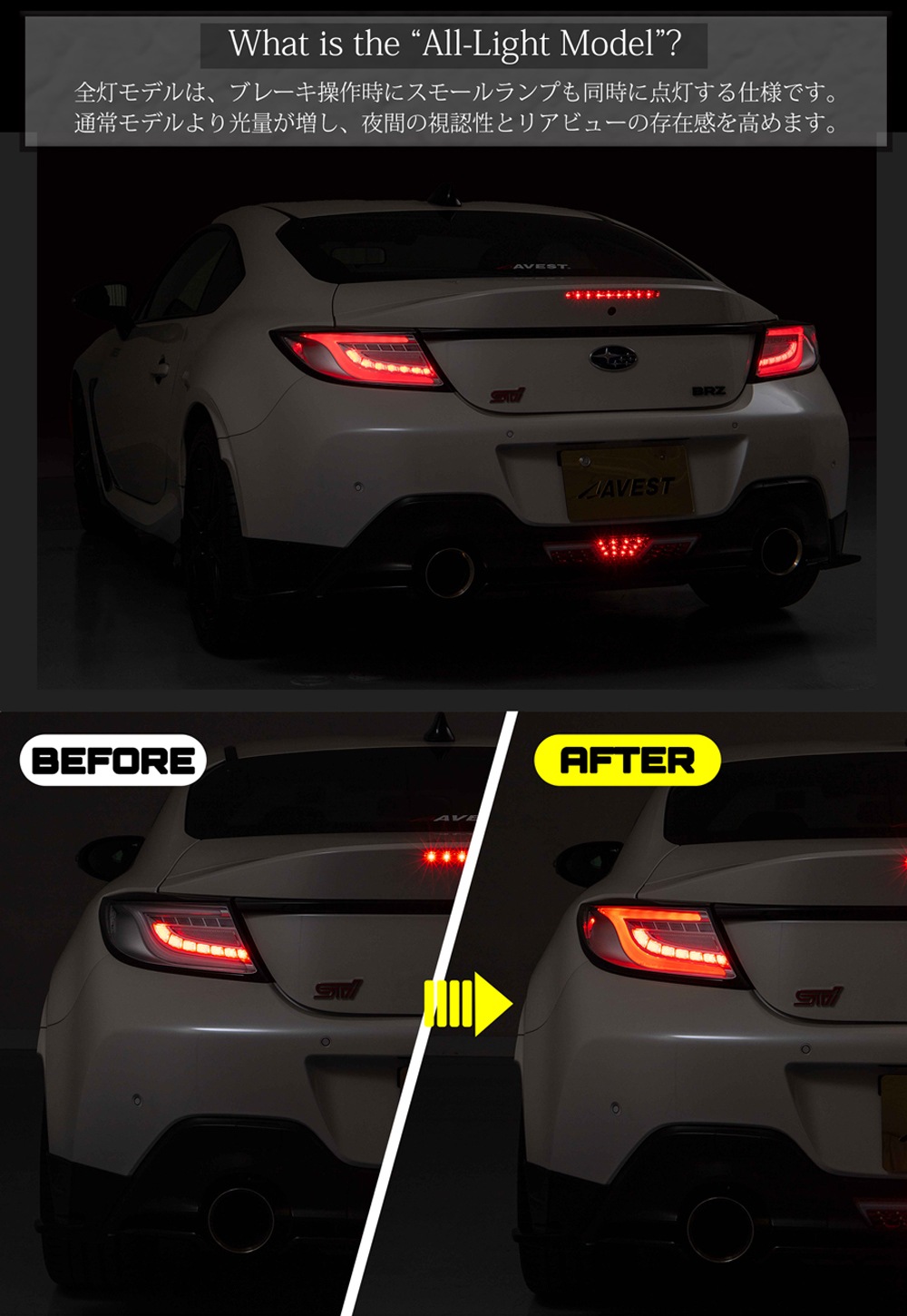 �ڿ��̸����TOYOTA GR86 ZN8 SUBARU BRZ ZD8 �ե�LED �ơ������ �����륯�ꥢ ������ǥ�