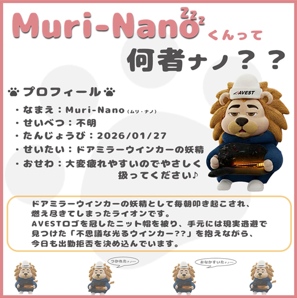 AVEST��������饯���� Muri-Nano���� �̥ϥå� ���٥�� ���ե�����륰�å�