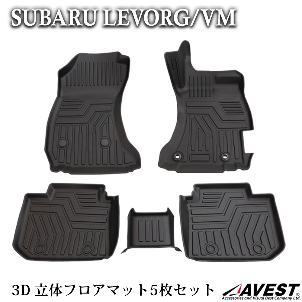 ��������� VM�� VM4 LEVORG 3D Ω�� �ե����ޥå� ����ƥꥢ �����ޥå� ���Х� �ּ������߷� 5�祻�å� �ɿ� �����ɻ� TPE ���ɻ�