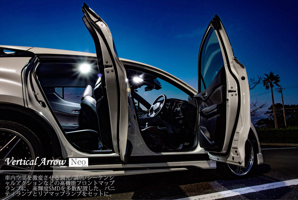 �����巿�롼����� C-HR LED�ե륻�å� �ʥե���ȡ��Х˥ƥ����ꥢ�� �������󥷥��롼����ץ�˥å�