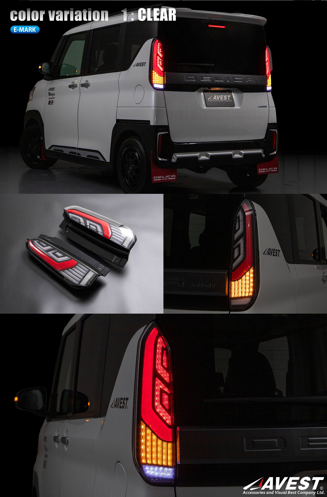 MITSUBISHI DELICA MINI եLED ơ  ơ饤 Eޡ ݰ´Ŭ 1ǯݾ