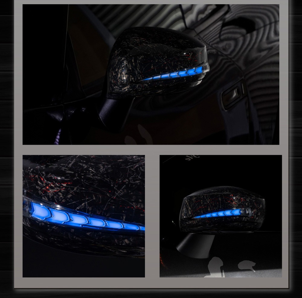 ڥեɥܥ󥫥Сή륦󥫡 GT-R R35 󥷥뵡ǽήɥߥ顼󥫡 Forged Carbon Fiber Phantom Red