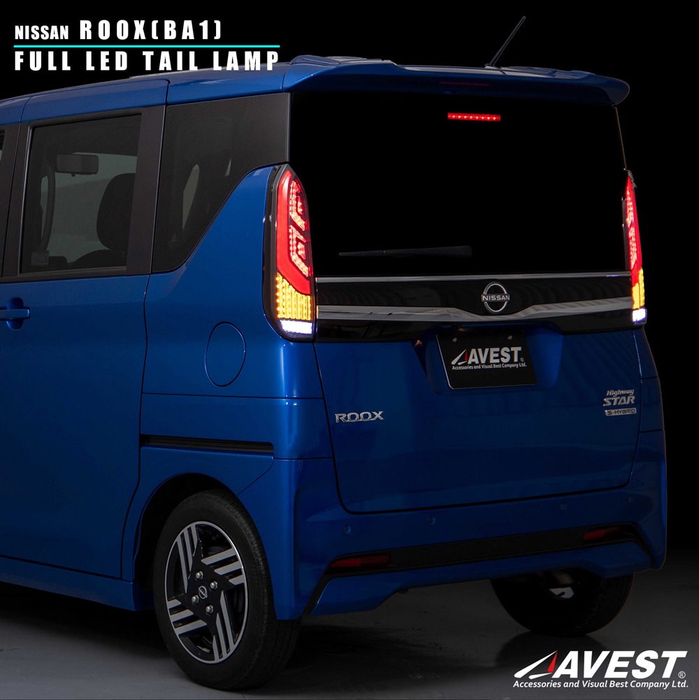 �롼���� �ե�LED �ơ������ ���ꥢ ���⡼�� �ơ���饤�� NISSAN ROOX BA1 B4�� 40�� E�ޡ������� �ݰ´��Ŭ�� 1ǯ�ݾ�