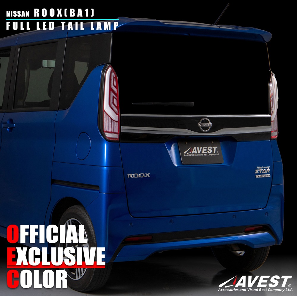 ���ե�����륵���ȸ��� ��å� �롼���� �ե�LED �ơ������ �ơ���饤�� NISSAN ROOX BA1 B4�� 40�� E�ޡ������� �ݰ´��Ŭ�� 1ǯ�ݾ�