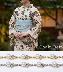 【オンライン限定】ビジューチェーンベルト