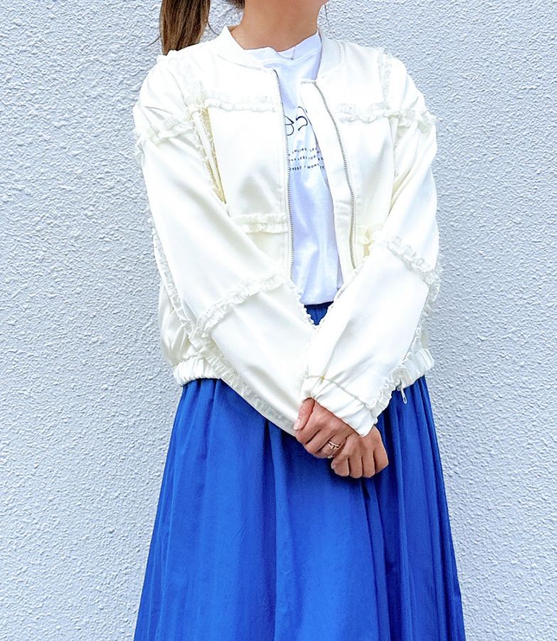 フリルラインジャケット