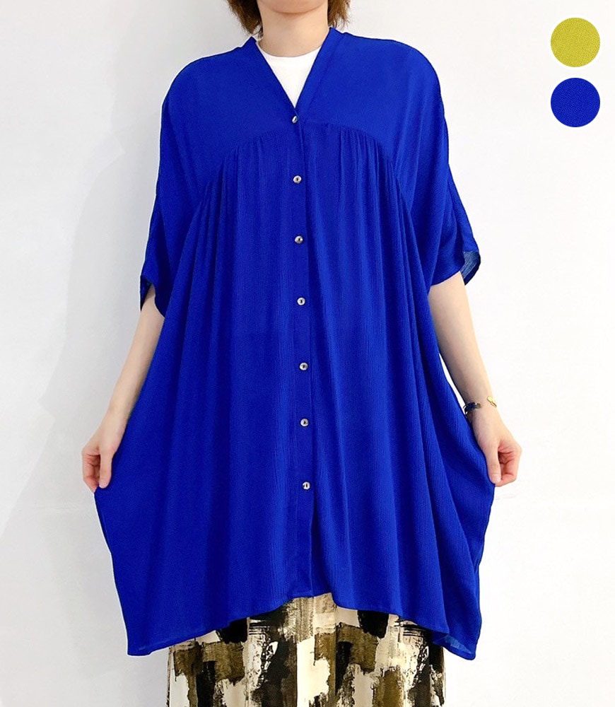 レーヨンクレープチュニック