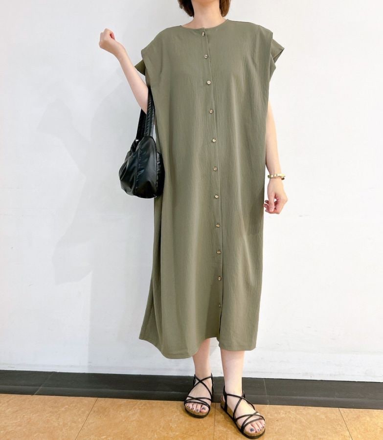2WAYフレンチロングワンピース