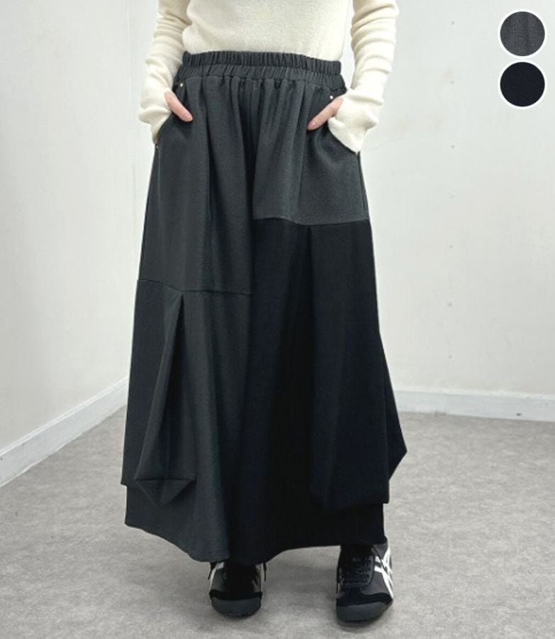 ブラッシュボックスワイドパンツ