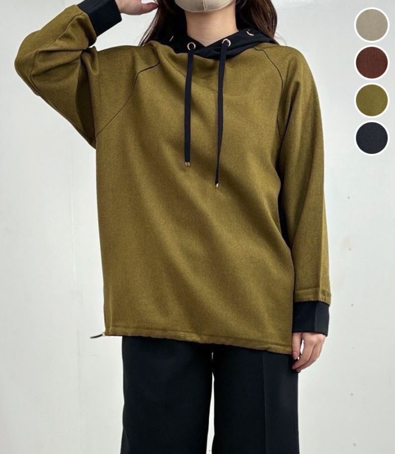 配色切替ハトメプルオーバー