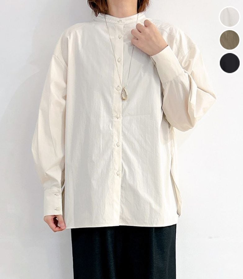 前後2WAYフリルシャツ