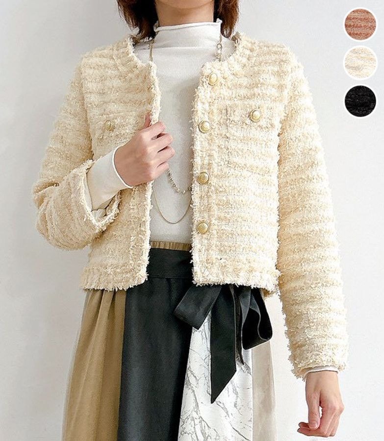 ツイードジャケット