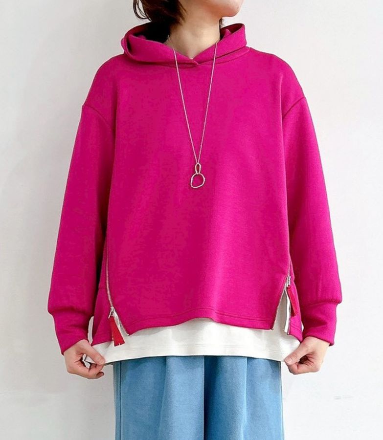 シルキーダンボール コクーンパーカー