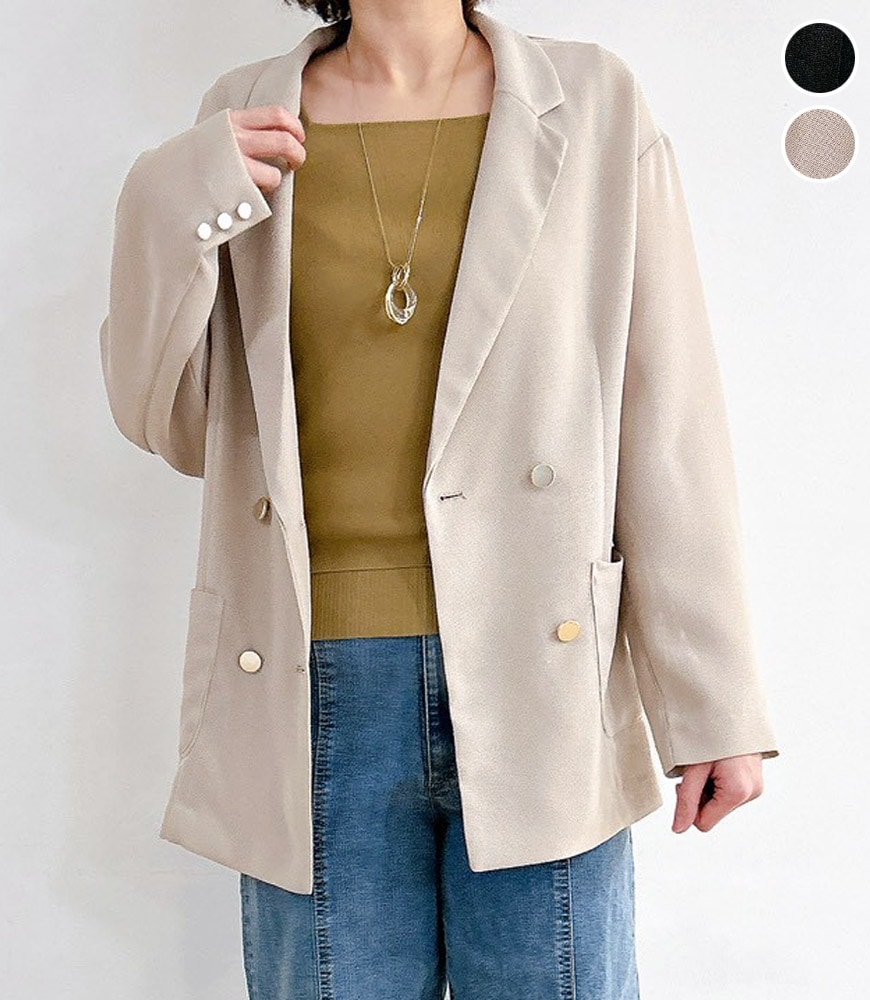 メッシュテーラードジャケット