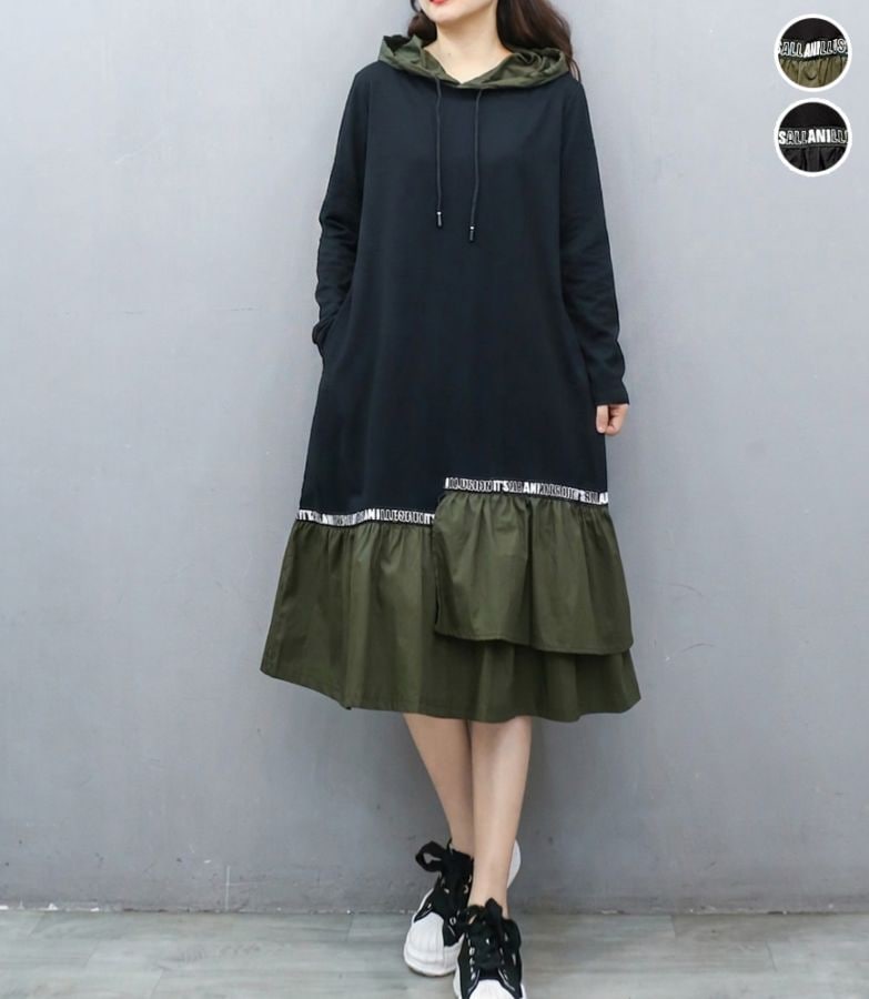ロゴテープ切替ワンピース