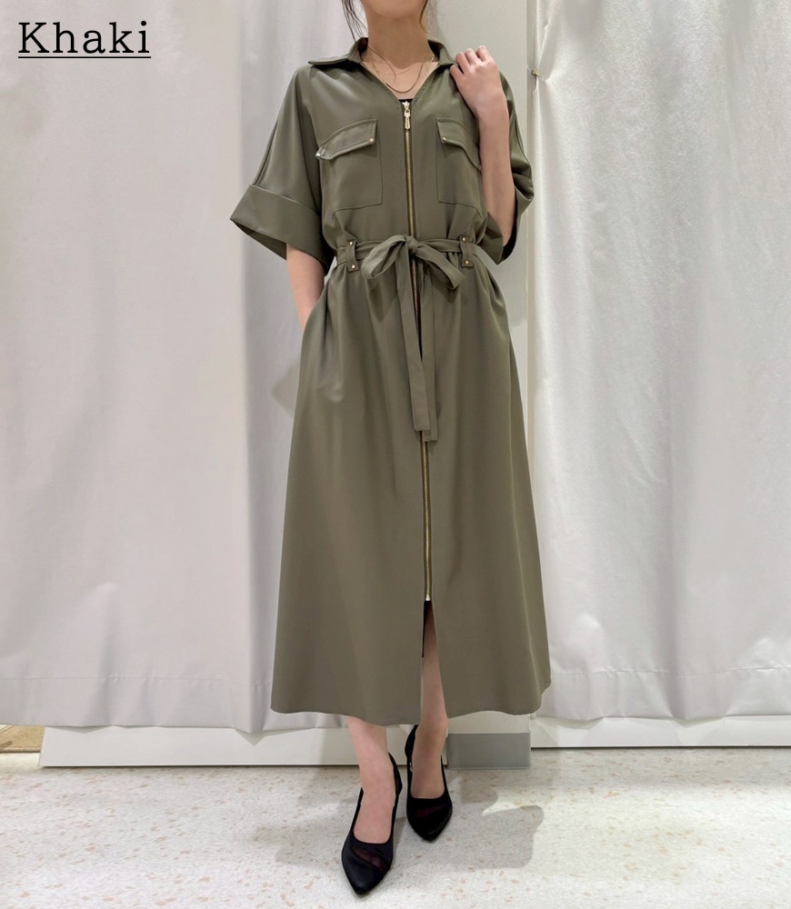Goodwin アルペン ワンピ　ワンピース　170センチ ワークロングZIPワンピース | ワンピース | avion