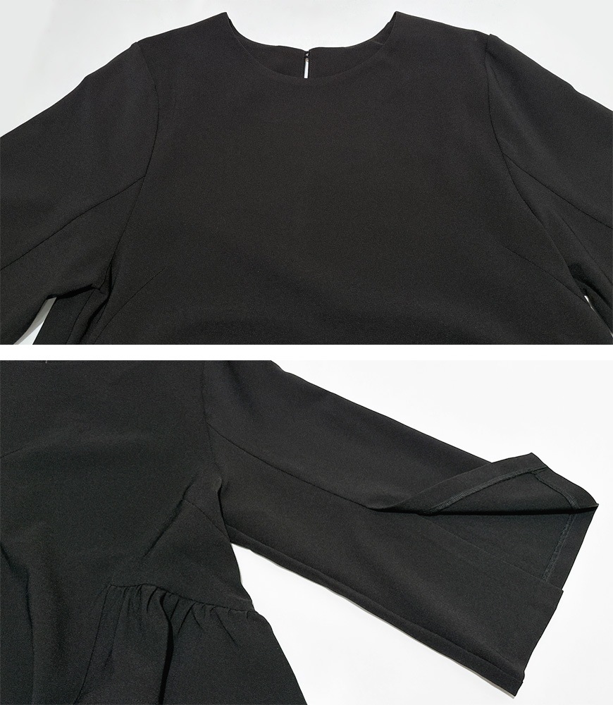 フリルブラウス+パンツ【2点SET】