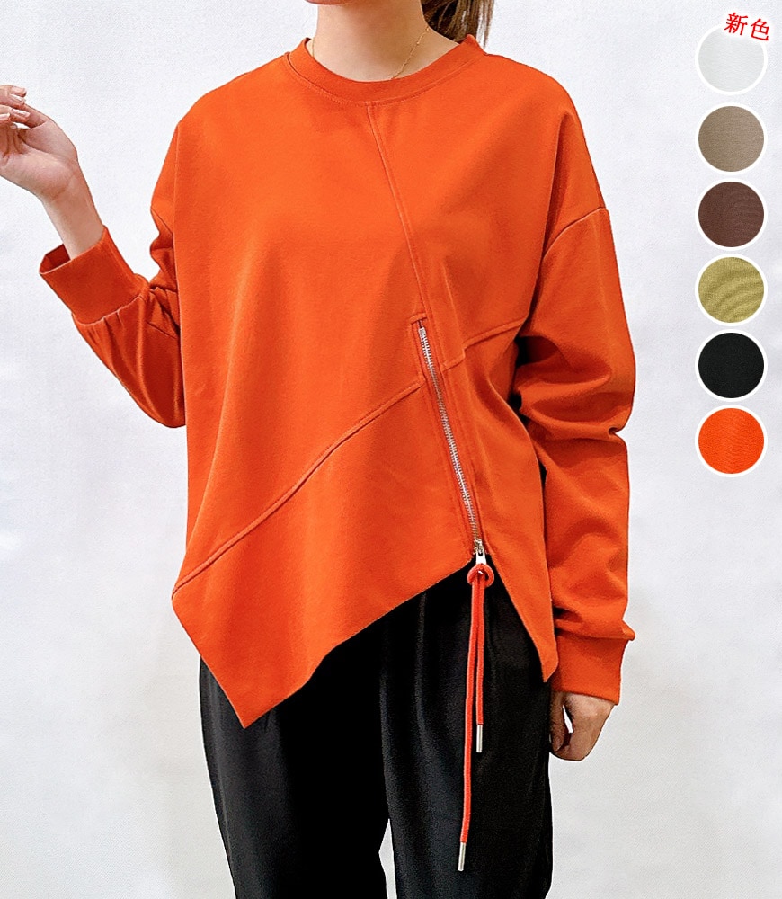 アシメZIPトップス | トップス,Tシャツ・カットソー | avion