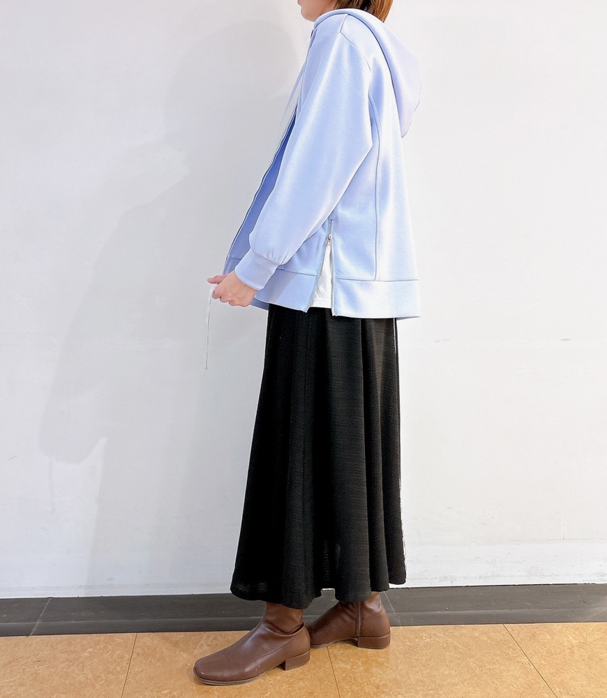 ダブルジップパーカー