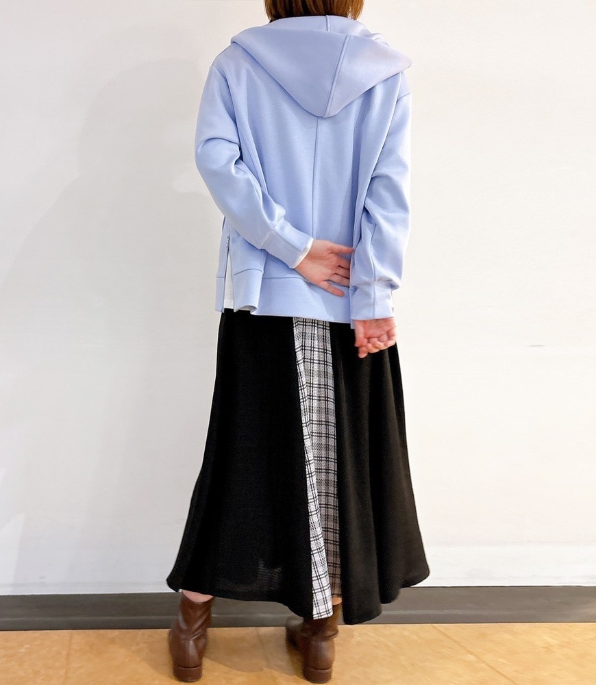 ダブルジップパーカー