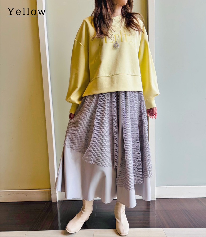 クリアプリントプルオーバー