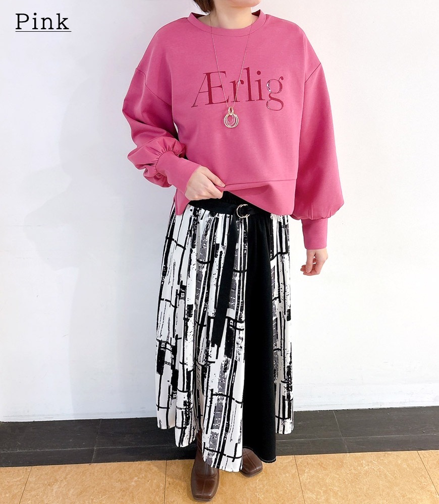 クリアプリントプルオーバー