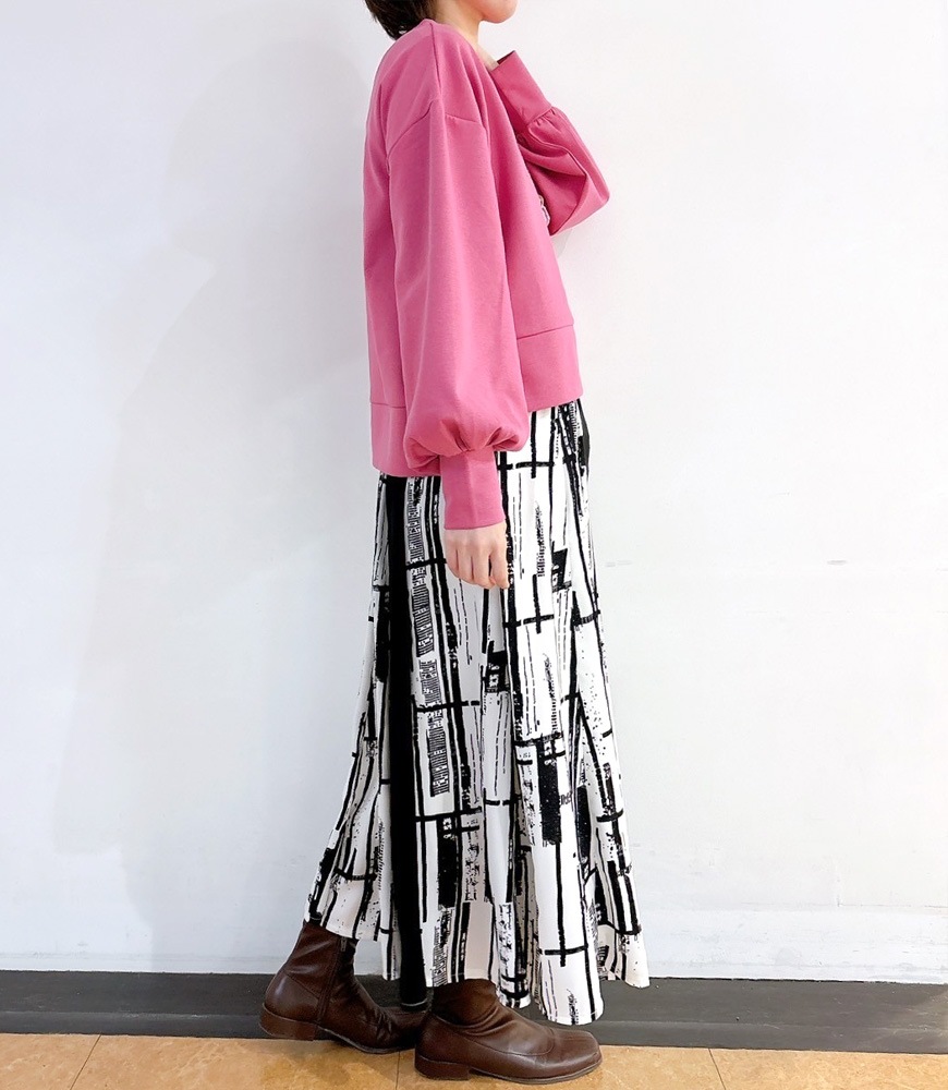 クリアプリントプルオーバー