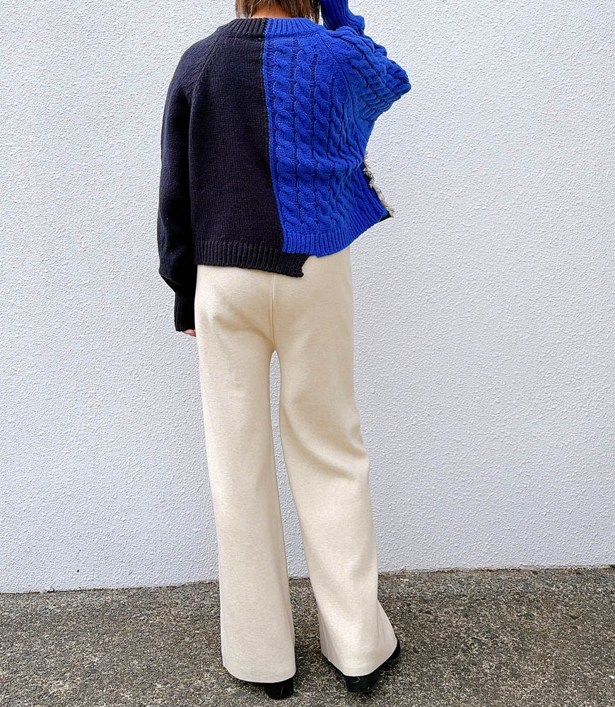 ニットパンツ