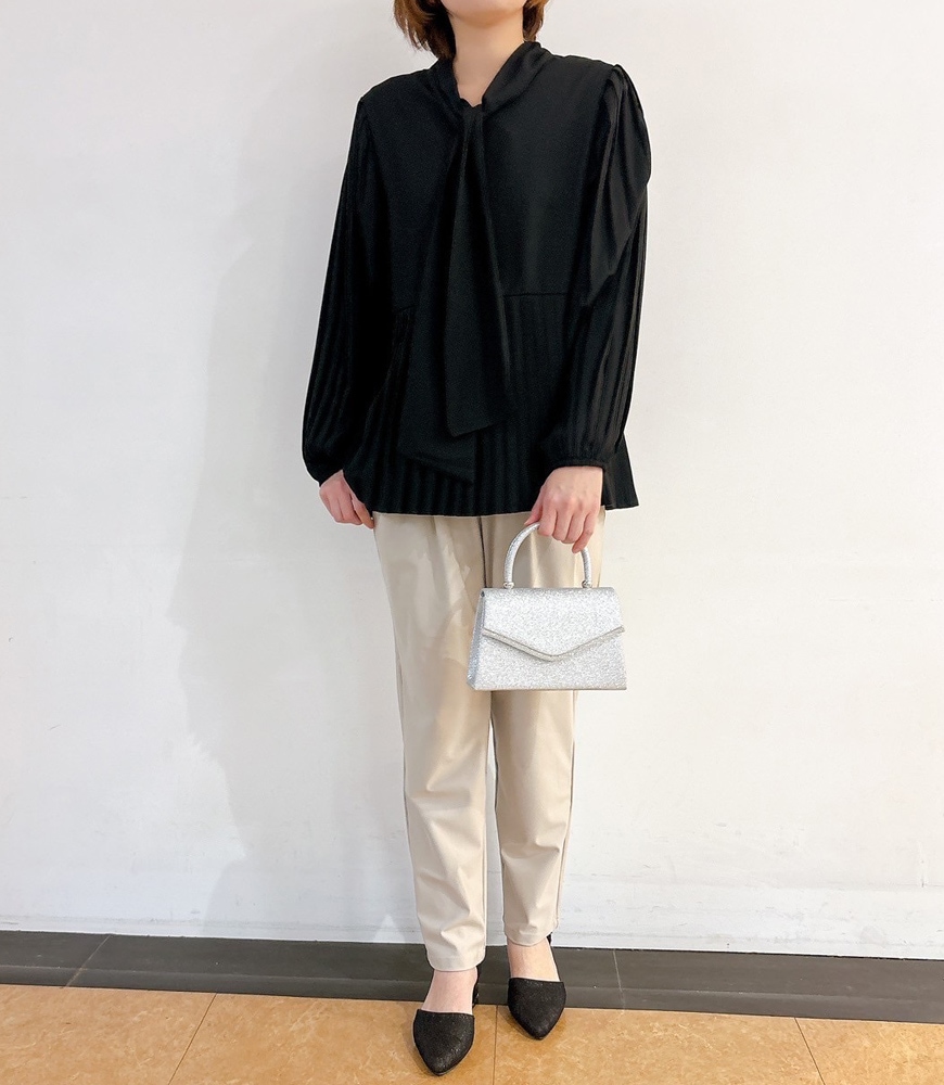 2WAYグリッターラメパーティーバッグ