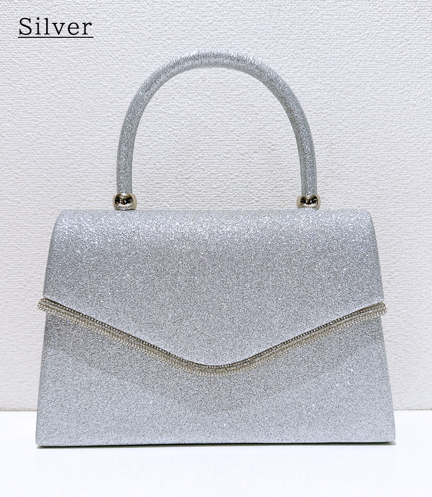 2WAYグリッターラメパーティーバッグ