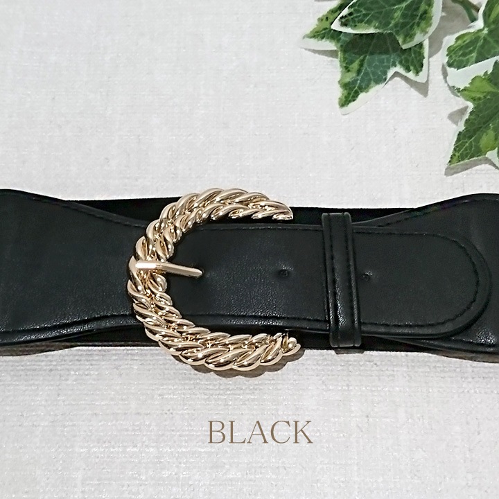 ロープデザイン太ゴムベルト