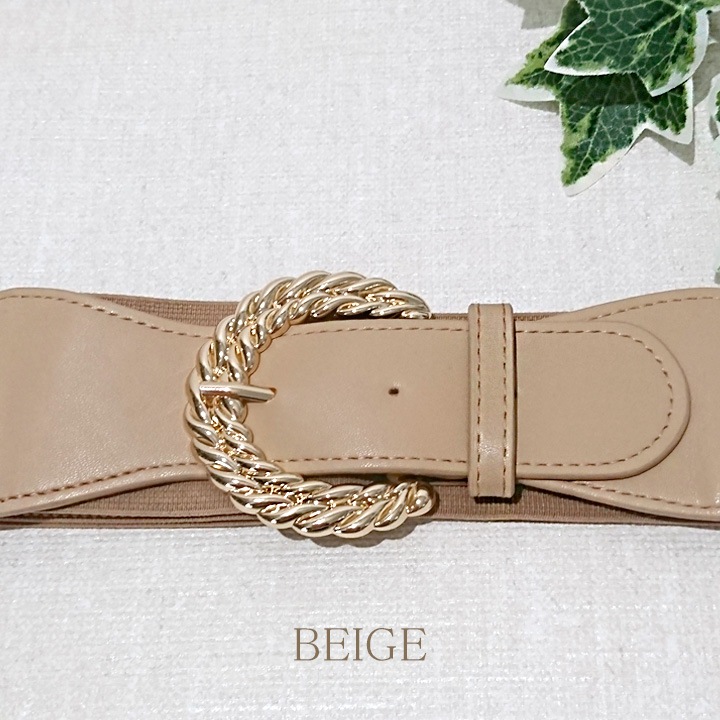 ロープデザイン太ゴムベルト