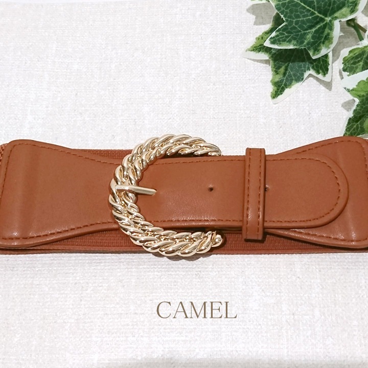 ロープデザイン太ゴムベルト