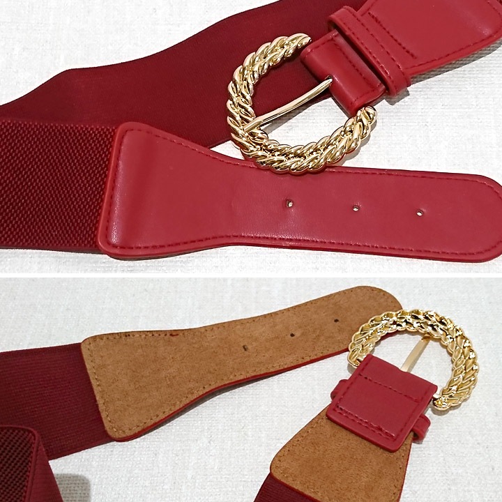 ロープデザイン太ゴムベルト