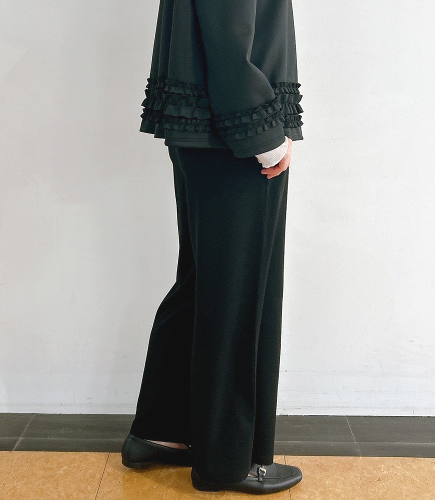 サイドプリーツパンツ