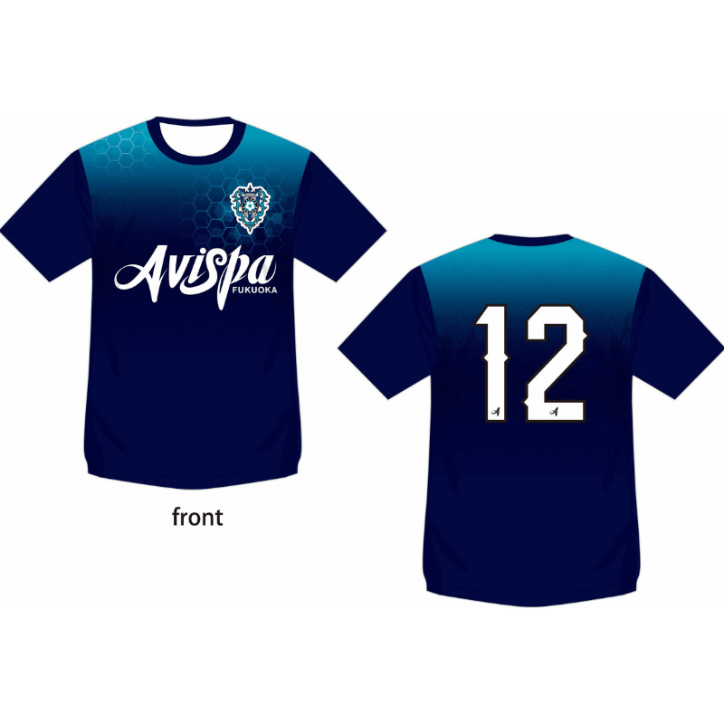 サッカー　Jリーグ　アビスパ福岡　30周年記念Ver　コンフィットTシャツ コンフィットTシャツ（30周年Ver） | アパレル,半袖 | AVISPA