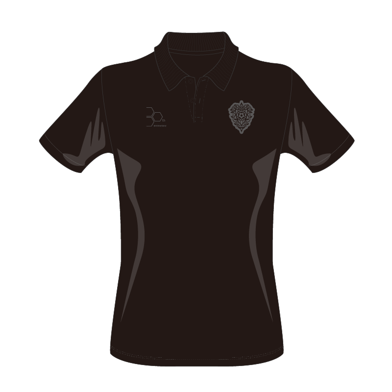 YONEX ブラック ポロシャツ Oサイズ YONEX】選手着用モデル ポロシャツ (半袖/ブラック) Lサイズ