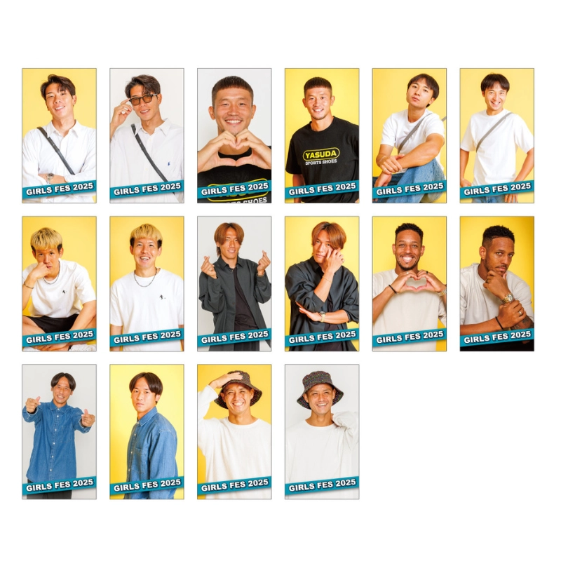 ガールズフェスステッカー 25（2枚1組）【受注商品】
