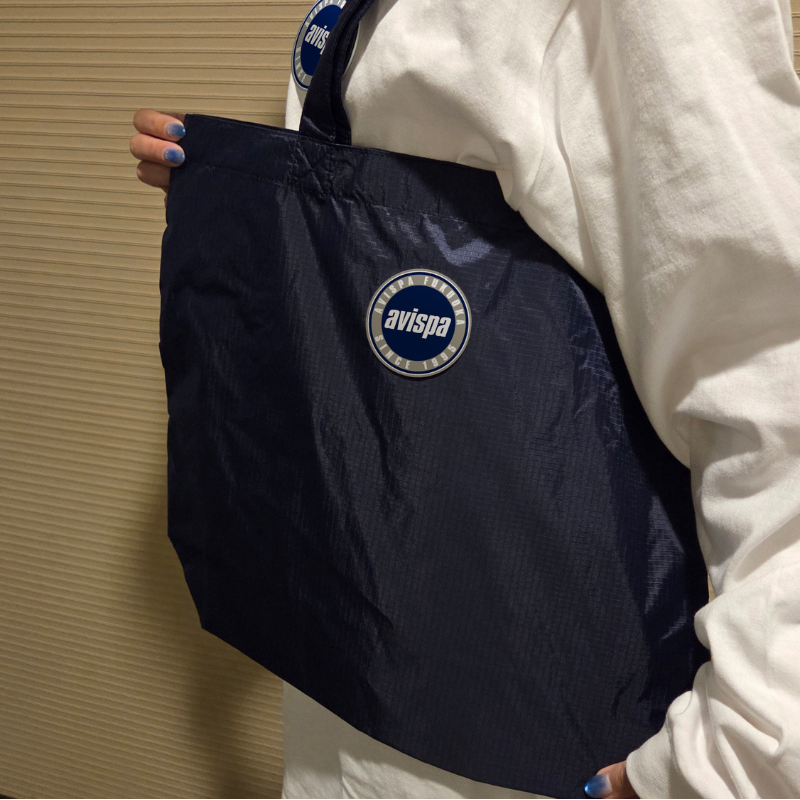 シリコンワッペン リップストップトートバッグ【受注商品】