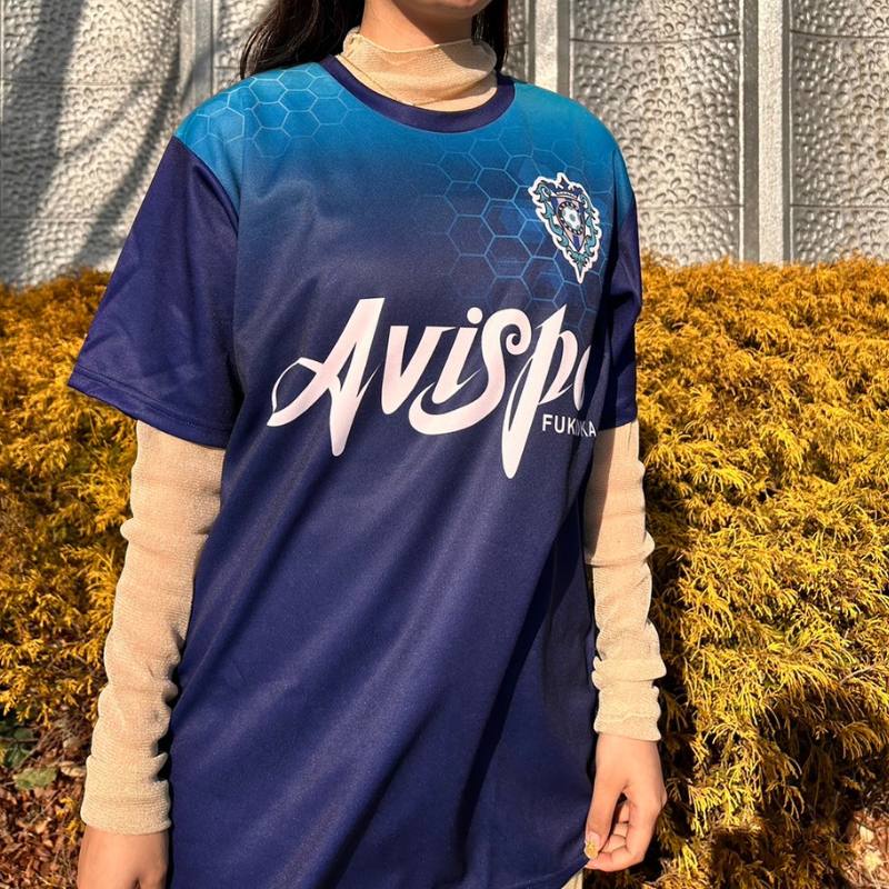 【直筆サイン入り】アビスパ福岡　岩崎悠人　コンフィットTシャツ 値下げ可能】サイン入り アビスパ福岡 岩崎悠人 コンフィットT