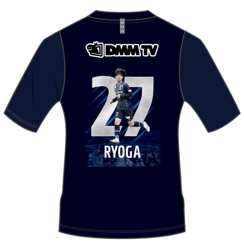 紺野和也8 アビスパ福岡2024ユニフォーム1st／半袖(Mサイズ)