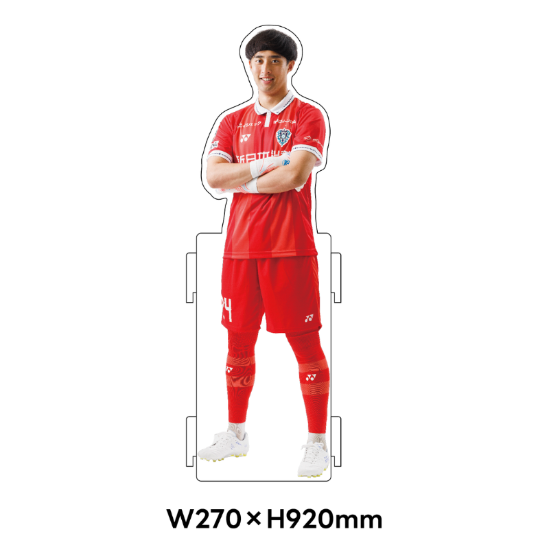 選手ハーフサイズ アクリルスタンド 26/27【受注商品】