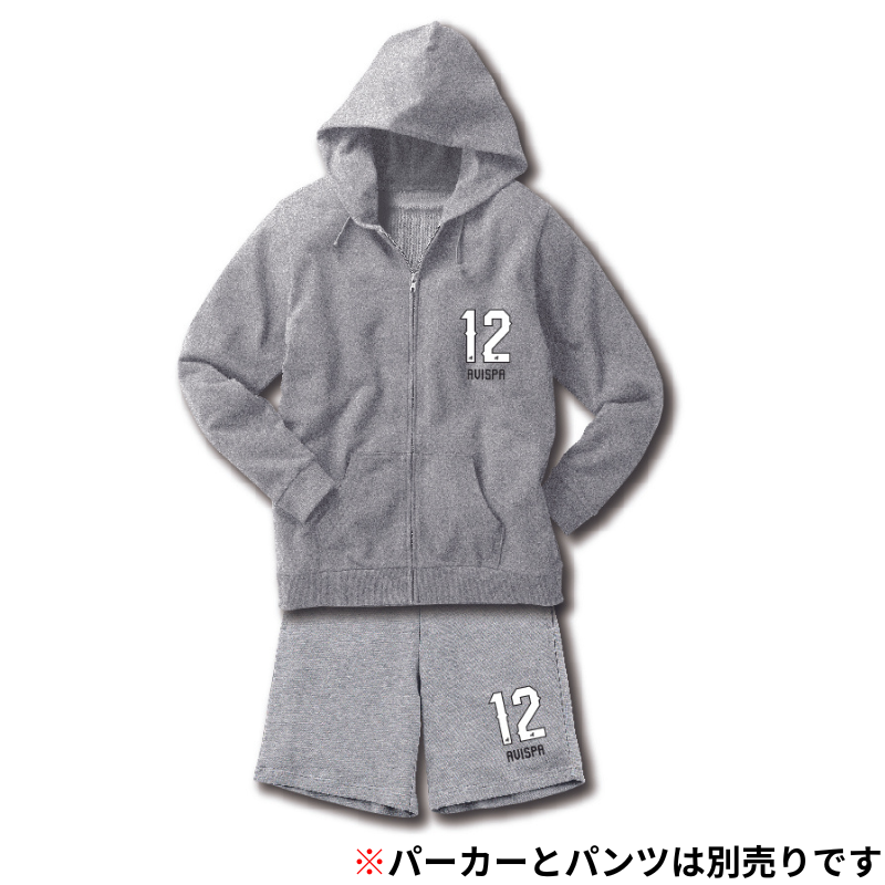 プレーヤーズスウェットハーフパンツ24【全選手対応】【受注商品】