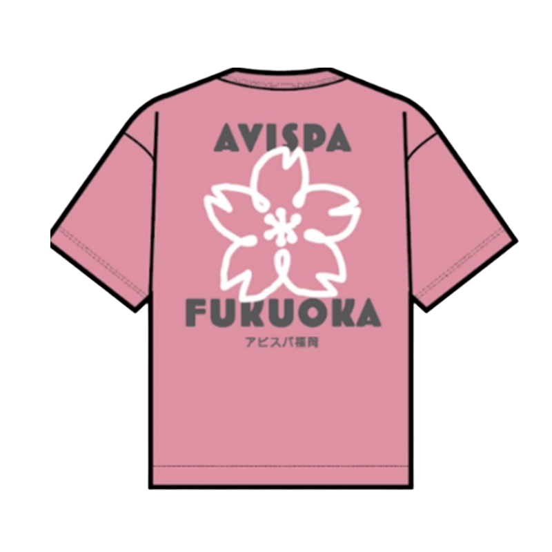 AE-908 Oversize T-Shirt: Sakura Color Pink