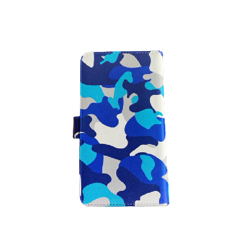 スライド式手帳型スマホケース / 迷彩