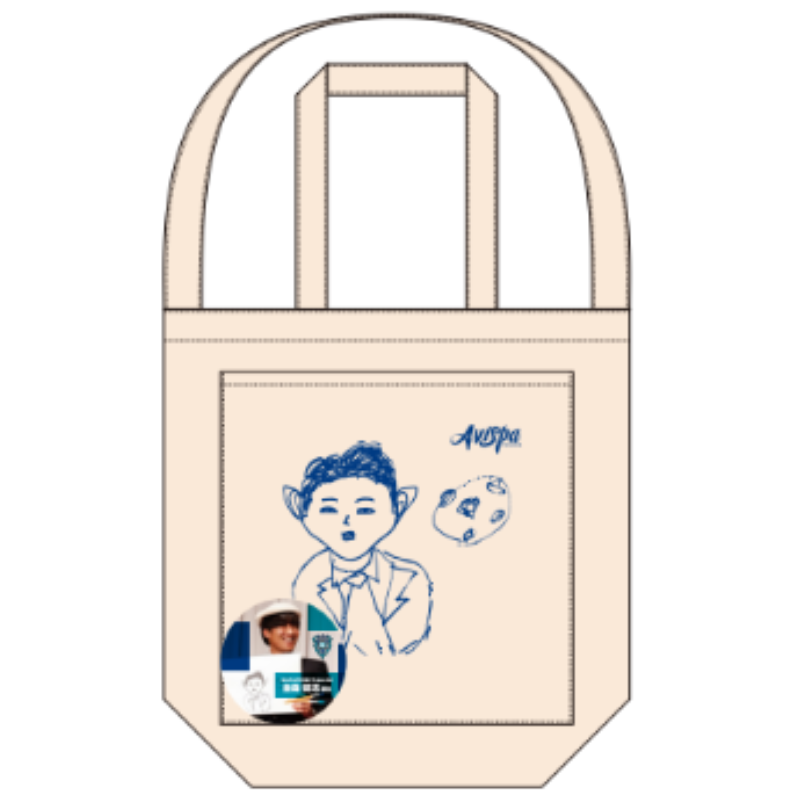画伯シリーズ(トート&缶バッジセット)