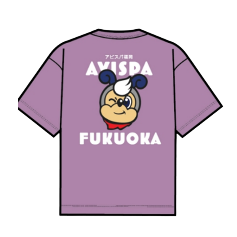 AE-910 Oversize T-Shirt: Avispa man Color Purple